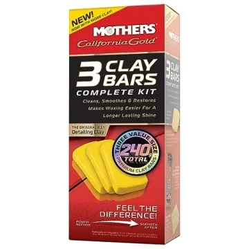 Mothers Gold Clay Bar System for Car Detailing Kit
