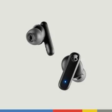 Skullcandy Smokin' Buds Wireless Earbuds, 20 Hr Battery Life