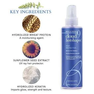 Brocato Cloud 9 Heat Protector for Healthy Stlyling