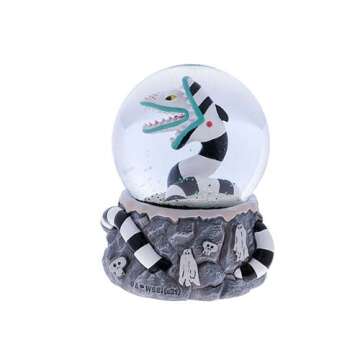 Disney Beetlejuice 4" Sandworm Snowglobe by Wondapop, Indoor Home Décor and Halloween Decoration