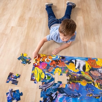 Melissa & Doug Ocean Floor Puzzle 48 pcs