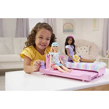 Barbie My First Trundle Bed Playset for Imaginative Kids