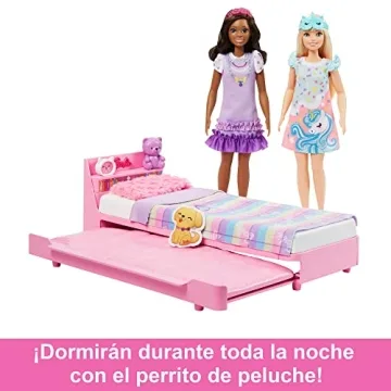 Barbie My First Trundle Bed Playset for Imaginative Kids