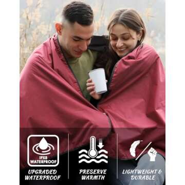 DUKUSEEK Stadium Blanket for Outdoor Sports and Travel with Hood