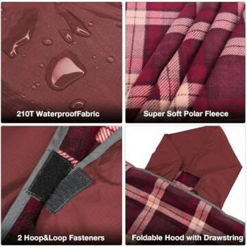 DUKUSEEK Stadium Blanket Waterproof for Outdoors and Sports