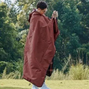 DUKUSEEK Stadium Blanket Waterproof for Outdoors and Sports