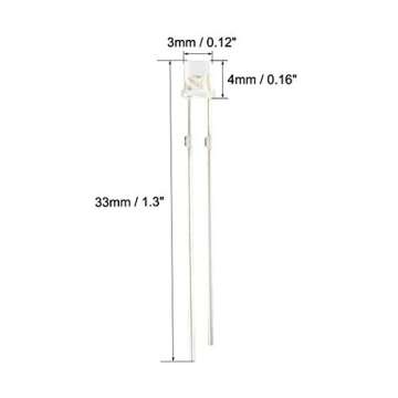 uxcell 20pcs Photosensitive Diode Sensors for Projects