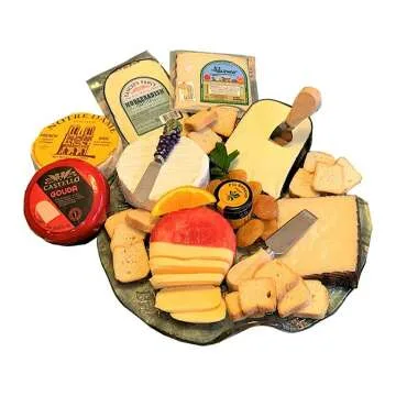 Imported Cheese Gift Basket - Perfect for Any Occasion