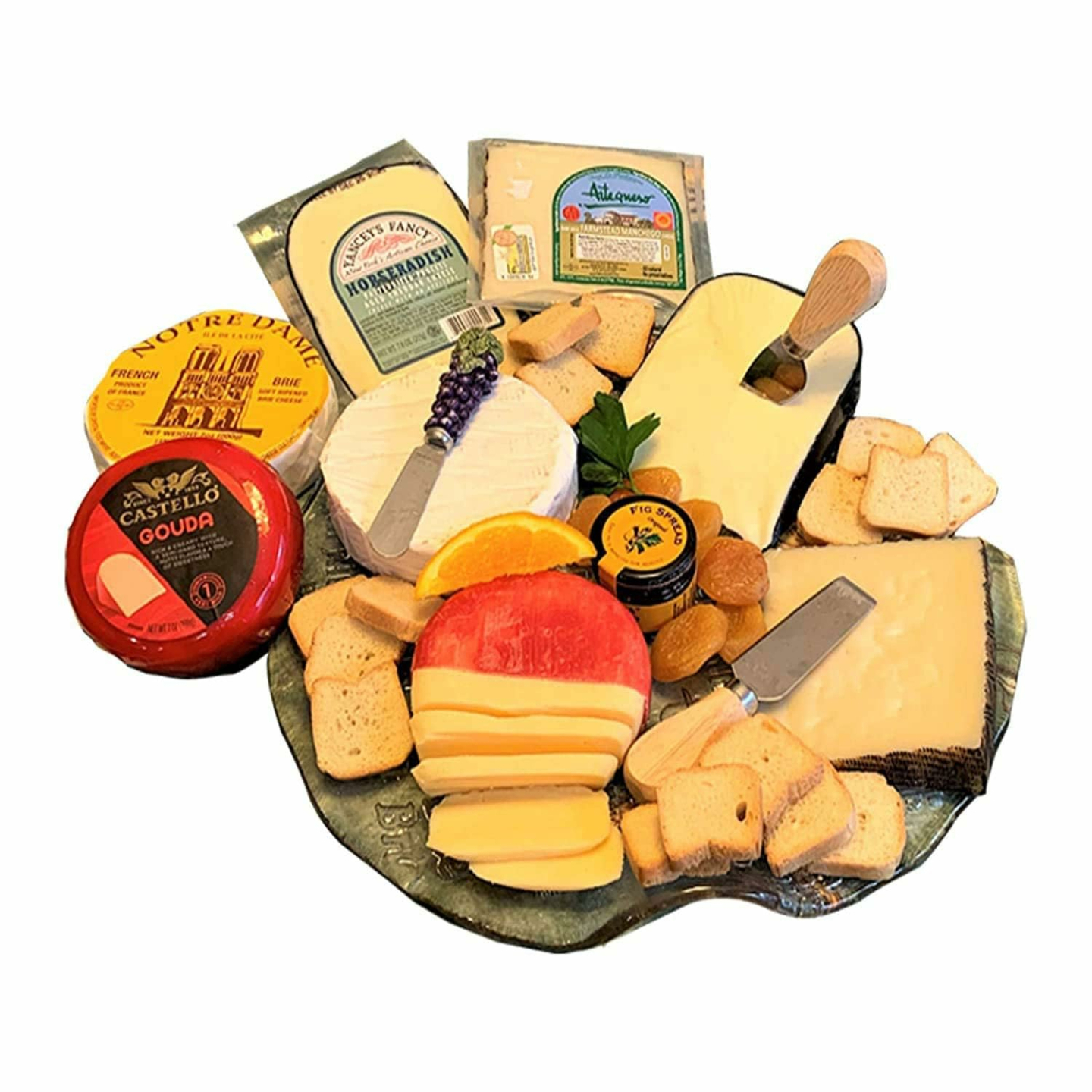 Imported Cheese Gift Basket - Perfect for Any Occasion