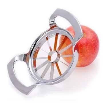 Yzooiyl 12-Slice Apple Slicer Corer Stainless Steel Ultra-Sharp