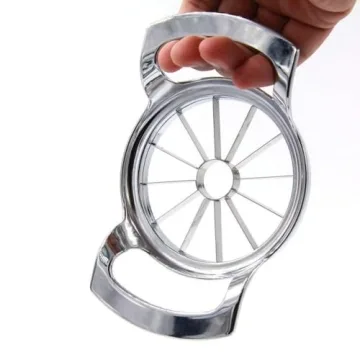 Yzooiyl 12-Slice Apple Slicer Corer Stainless Steel Ultra-Sharp