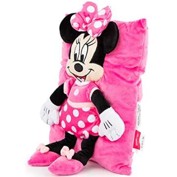 Disney Minnie Mouse Snuggle Pillow - Soft & Adorable