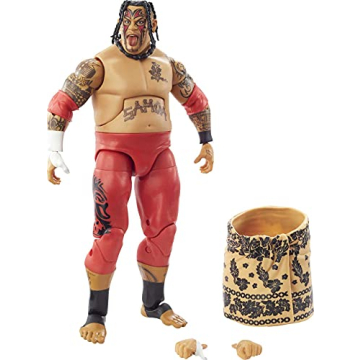 WWE MATTEL Umaga Royal Rumble Elite Collection Action Figure - 6-in Collectible Gift for Fans Ages 8...