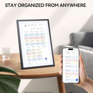 LOOFII 10.1 Inch Smart Digital Family Calendar Planner
