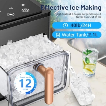 Nugget Ice Maker for Chewy Ice at Home or Office