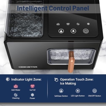 Nugget Ice Maker for Chewy Ice at Home or Office