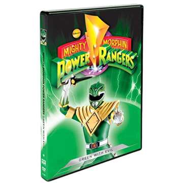 Mighty Morphin Power Rangers: Green With Evil DVD - A Nostalgic Must-Have for Fans!