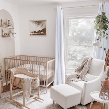 RHF White Blackout Curtains 84 Inches Elegant Insulated