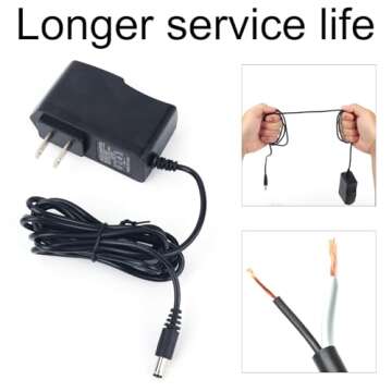 Korg Compatible 9V Power Supply Adapter for Synthesizers