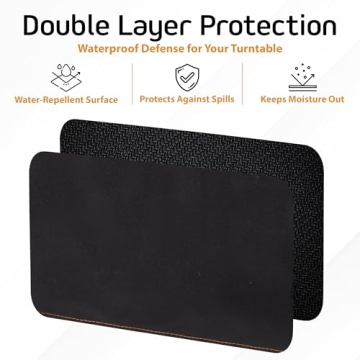 Premium Turntable Dust Cover - Waterproof & Durable Protection