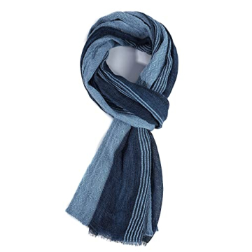 Stylish GERINLY Cotton-Linen Scarves for Men