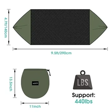 G4Free Pop-up Camping Hammock with Mosquito Net