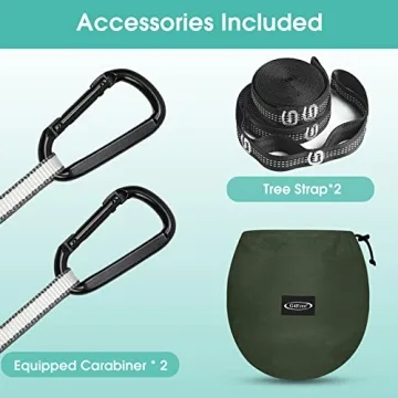 G4Free Pop-up Camping Hammock with Mosquito Net