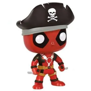 Funko Deadpool Pirate Exclusive Pop Figure - Marvel Collectible