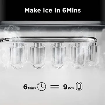 Silonn Ice Maker: Fast Ice Production & Self-Cleaning