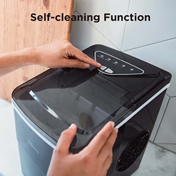 Silonn Ice Maker: Fast Ice Production & Self-Cleaning