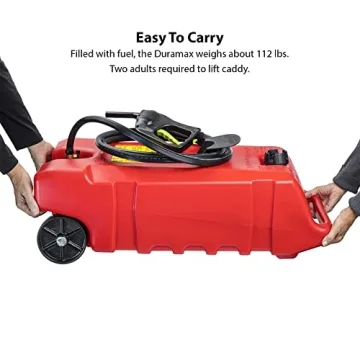 Scepter 14-Gallon Portable Gas Tank with Pump - Safe & Easy