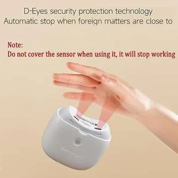 Electric Nail Clipper with Light & 2 Speeds for Safe Grooming