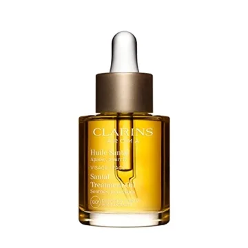 Clarins Santal Face Oil Treatment | Hydrates, Smoothes & Comforts Skin | Calms Irritations & Fine Li...