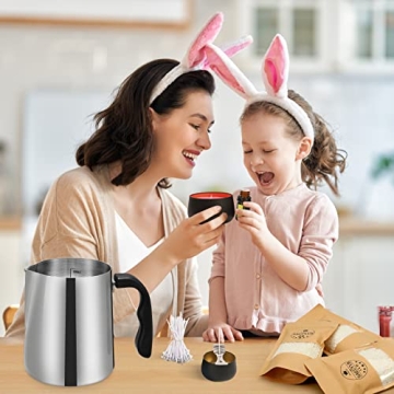 SAEUYVB 32oz Stainless Steel Candle Making Pouring Pot