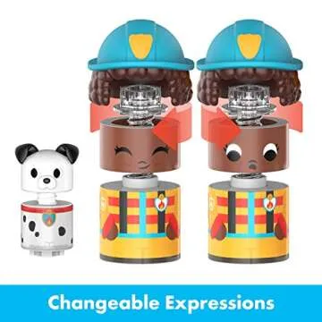 Build & Play Fire Truck STEM Toy for Kids 3+