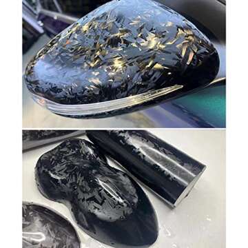 Lypumso Forged Carbon Fiber Vinyl Wrap – Durable DIY Design