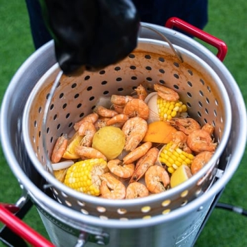 CreoleFeast Turkey Fryer Combo for Perfect Outdoor Cooking