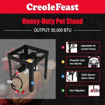 CreoleFeast Turkey Fryer Combo for Perfect Outdoor Cooking