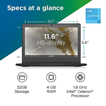 Lenovo IdeaPad 3 11 Chromebook Ultra-Portable Laptop