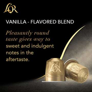 L'OR Coffee Pods Vanilla Blend - 30 Capsules for L'OR BARISTA