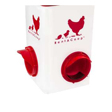 Versatile RentACoop Chick2Chicken 5lb Feeder for All Birds