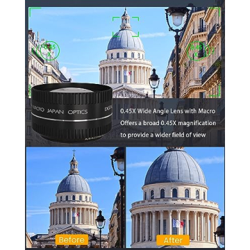 VJIANGER 4K Vlogging Camera for YouTube with Flip Screen