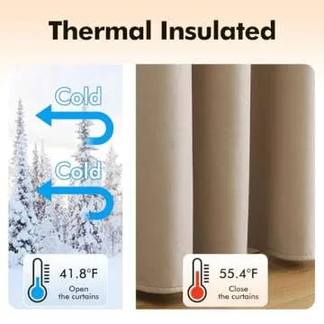 MIULEE Velvet Blackout Curtains for Elegant Home Decor 52x84