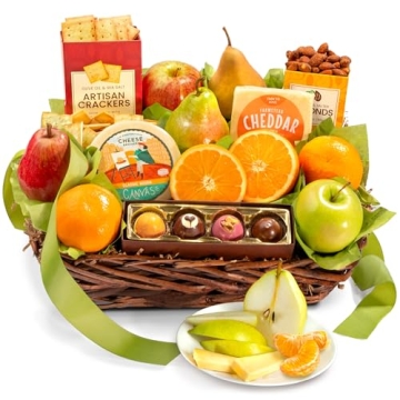 Classic Deluxe Fruit Basket for Any Occasion