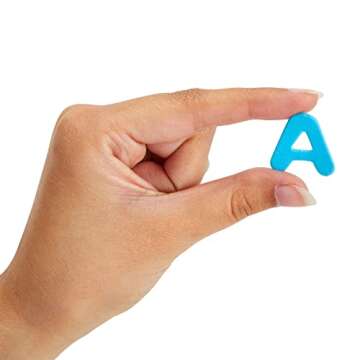 Bright Creations 1560-Pieces Foam Letter Stickers for Crafts, 60 Sets of Self-Adhesive A-Z Alphabet Letters (12 Colors, 0.87 in)