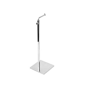 Single Hook Adjustable Purse Display Stand Metal Adjustable Handbag Bag Display Rack Holder…