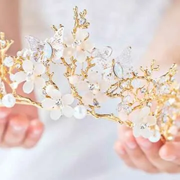 Jakawin Bridal Crown - Exquisite Baroque Headpiece