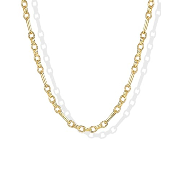 PAVOI 14K Gold Plated Choker Necklace | Stylish & Eco-Friendly Design