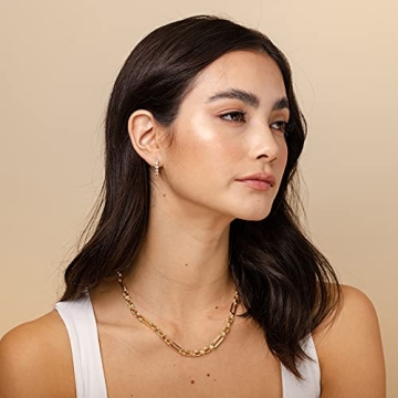 PAVOI 14K Gold Plated Choker Necklace for Women