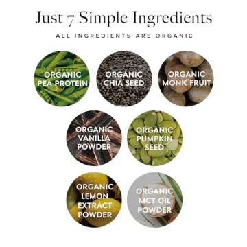 Truvani Vegan Pea Protein Powder - Lemon Cookie Flavor